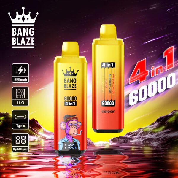 01 Bang Blaze 60000 Puffs Disposable Vape: Your Ultimate Vaping Experience