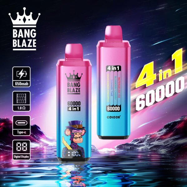 02 Bang Blaze 60000 Puffs Disposable Vape: Your Ultimate Vaping Experience