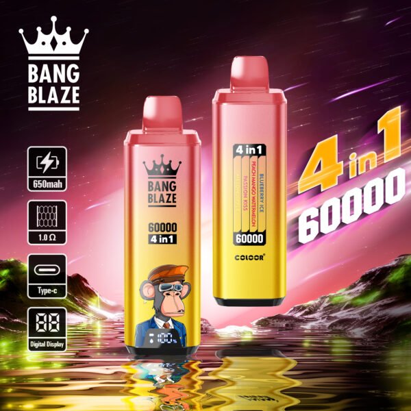 04 Bang Blaze 60000 Puffs Disposable Vape: Your Ultimate Vaping Experience
