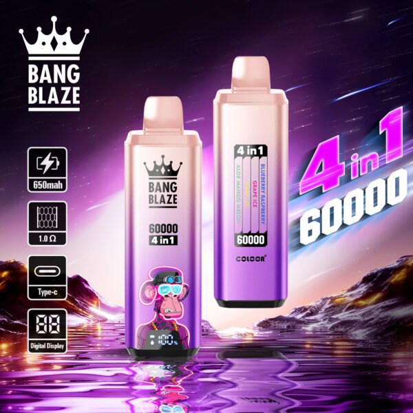 06 Bang Blaze 60000 Puffs Disposable Vape: Your Ultimate Vaping Experience