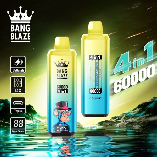 08 Bang Blaze 60000 Puffs Disposable Vape: Your Ultimate Vaping Experience