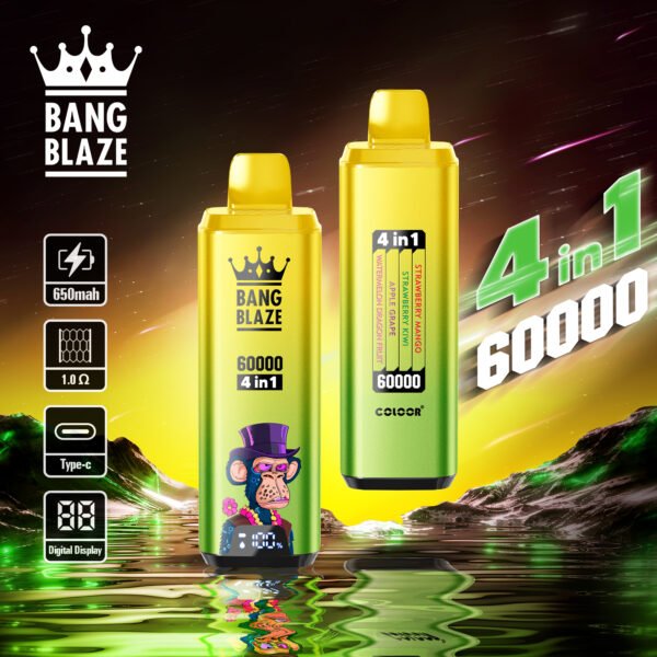 10 Bang Blaze 60000 Puffs Disposable Vape: Your Ultimate Vaping Experience