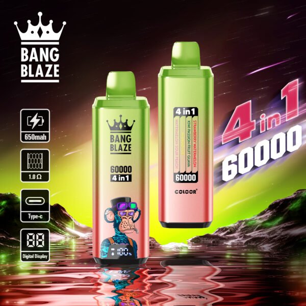 12 Bang Blaze 60000 Puffs Disposable Vape: Your Ultimate Vaping Experience