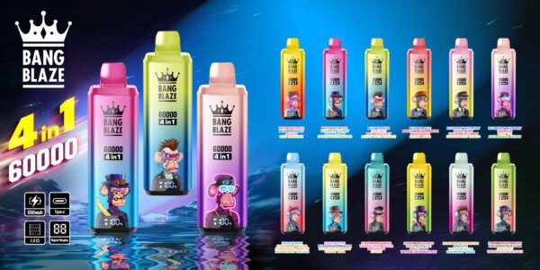合集图 Bang Blaze 60000 Puffs Disposable Vape: Your Ultimate Vaping Experience